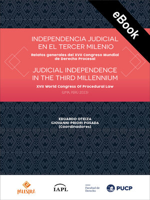 cover image of Independencia judicial en el tercer milenio